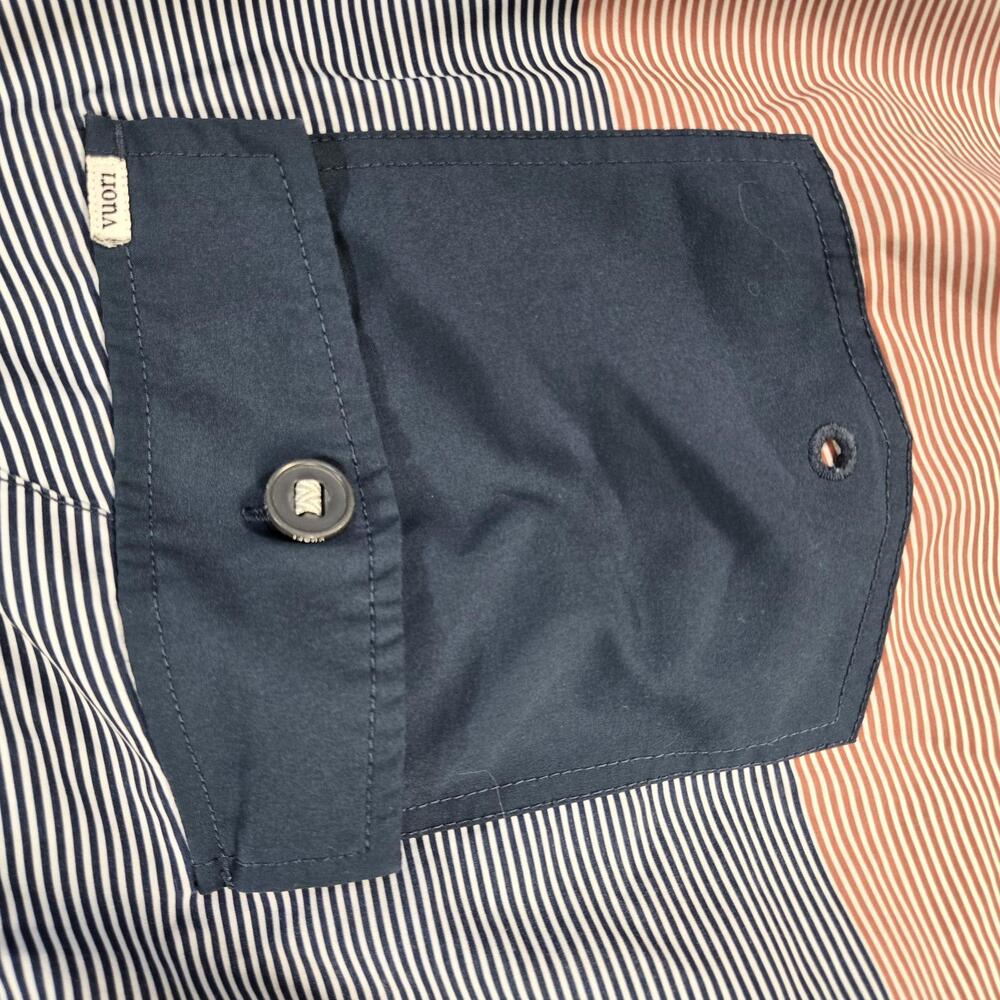 Vuori Cruise Boardshorts Mens 38 Blue Stripe Performance Swim Trunks - READ - Picture 8 of 9